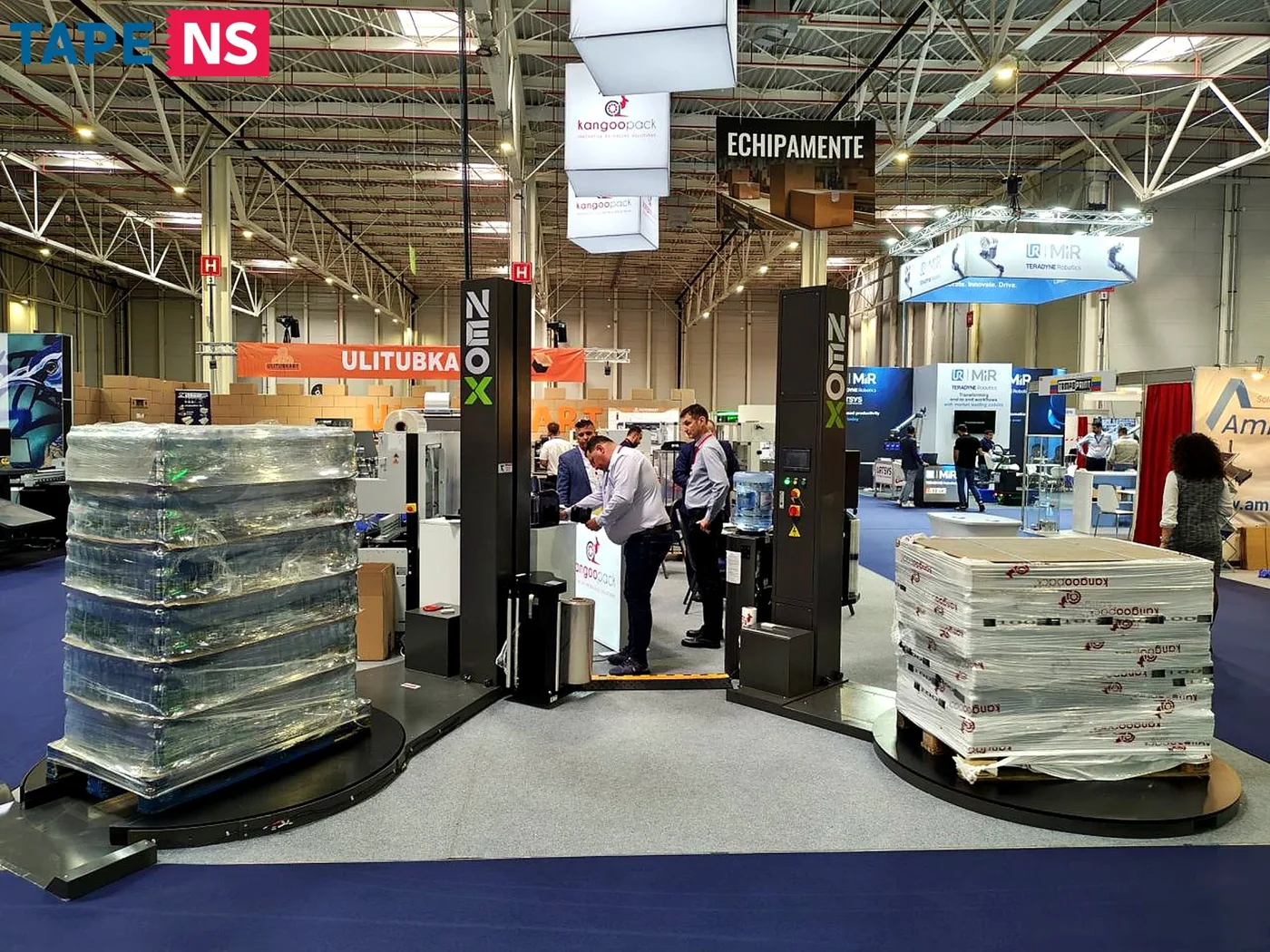 Paleta upakovana na NEOX mašini sa predistezanjem 300%