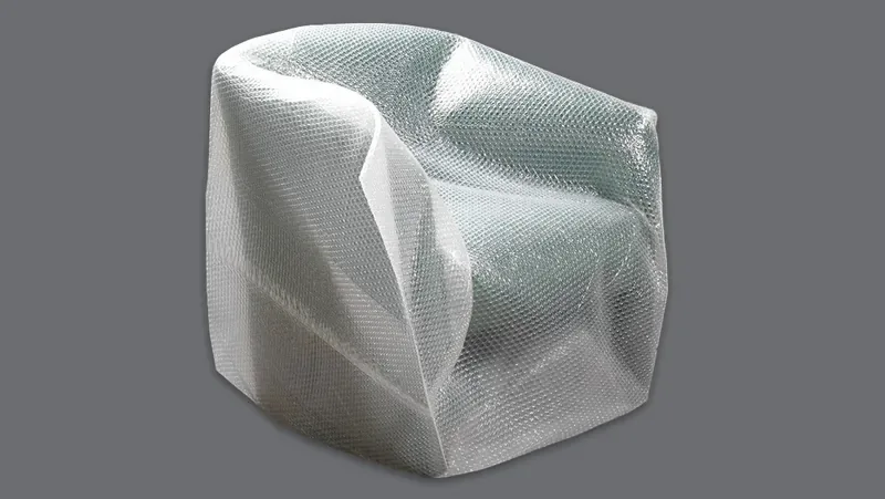 3D bubble prekrivka za fotelju