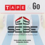 Tape NS Group na Međunarodnom sajmu građevine u Beogradu.